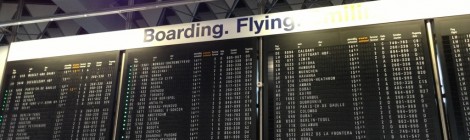 Boarding, Flying, Smiling